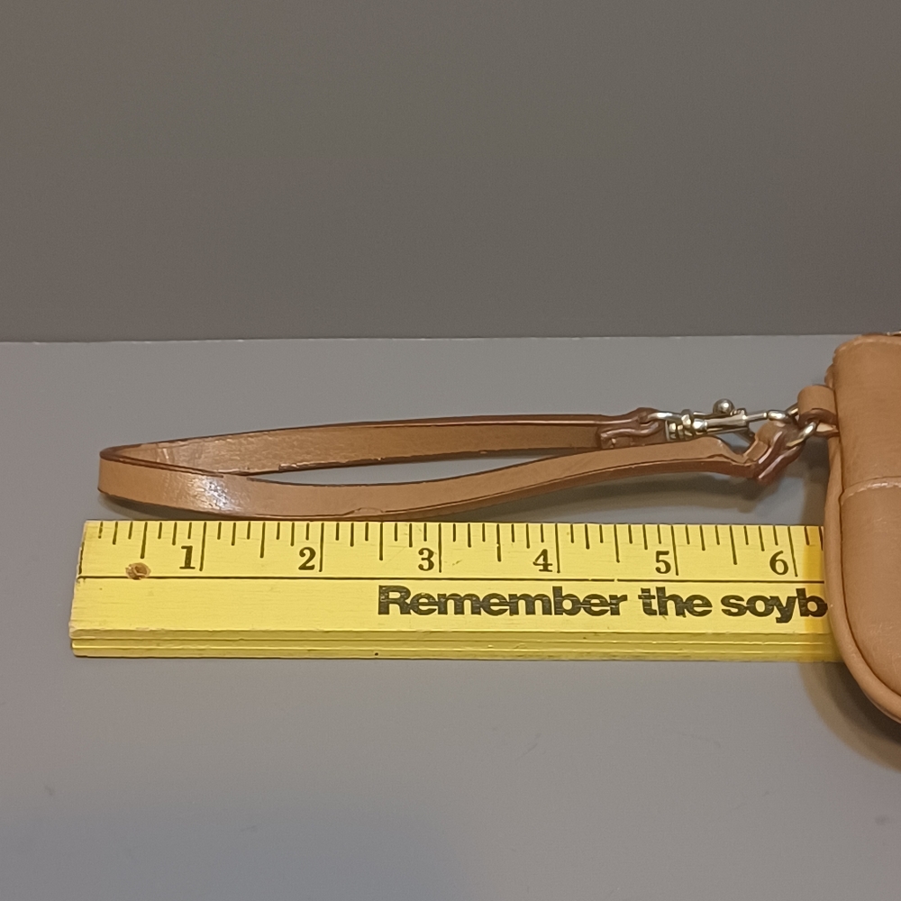 Vintage Leather Patchwork Wristlet - image 6